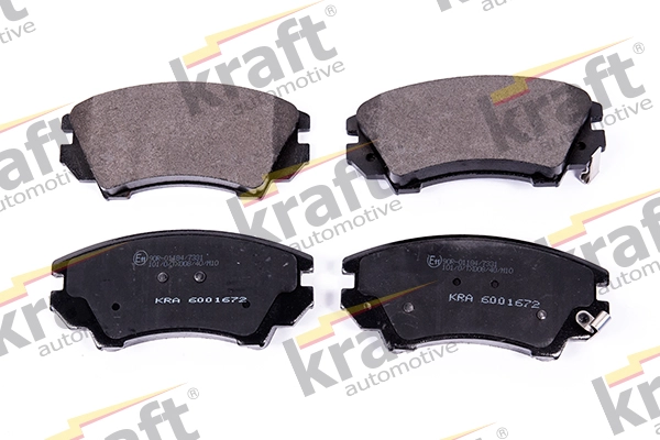 Комплект тормозных колодок дисковый тормоз KRAFT AUTOMOTIVE 6001672