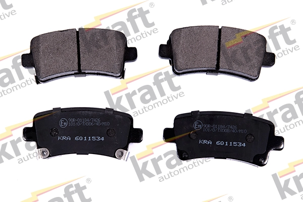 Комплект тормозных колодок дисковый тормоз KRAFT AUTOMOTIVE 6011534