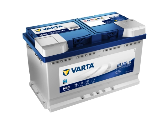 Стартерная аккумуляторная батарея blue dynamic efb VARTA 580500080D842