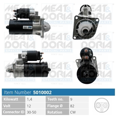Стартер MEAT & DORIA 5010002