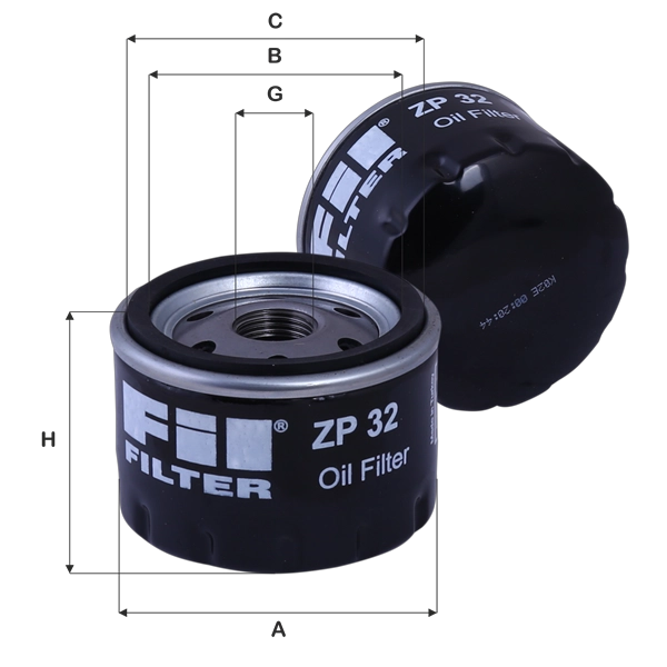 Масляный фильтр FIL FILTER ZP 32