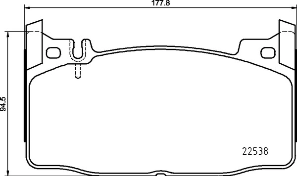 Комплект тормозных колодок дисковый тормоз prime line BREMBO P 50 143