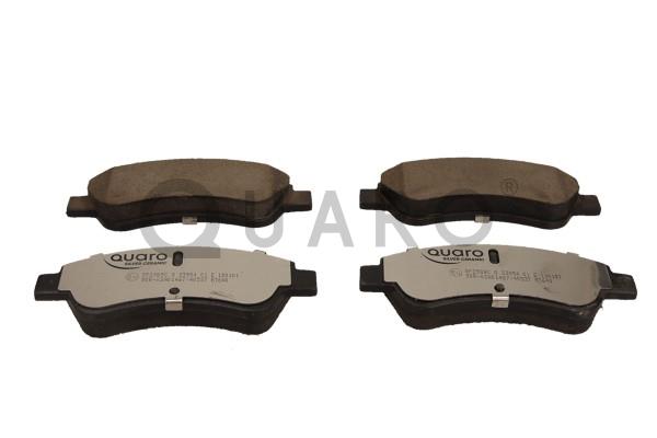 Комплект тормозных колодок дисковый тормоз quaro silver ceramic QUARO QP2989C