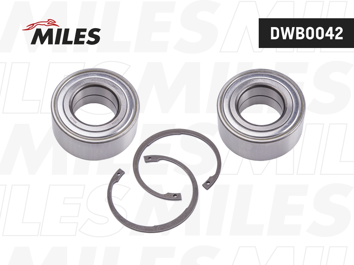 Комплект подшипника ступицы колеса MILES DWB0042