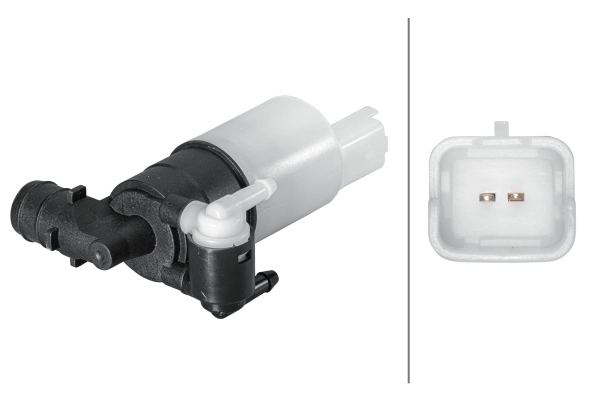 Водяной насос система очистки окон HELLA/BEHR/PAGID 8TW 006 848-161