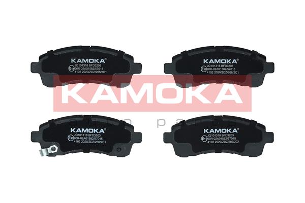 Комплект тормозных колодок дисковый тормоз kamoka KAMOKA JQ101318