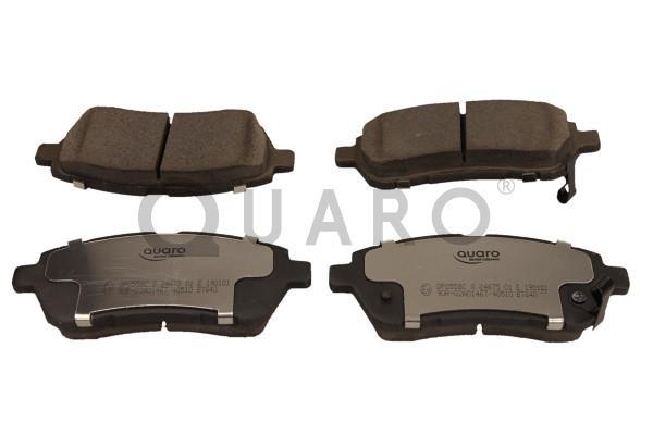 Комплект тормозных колодок дисковый тормоз quaro silver ceramic QUARO QP0558C