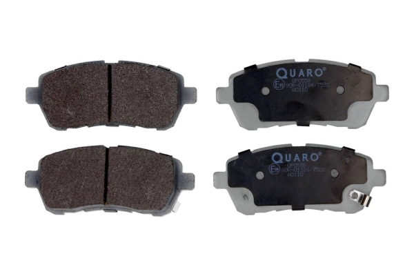 Комплект тормозных колодок дисковый тормоз QUARO QP0558