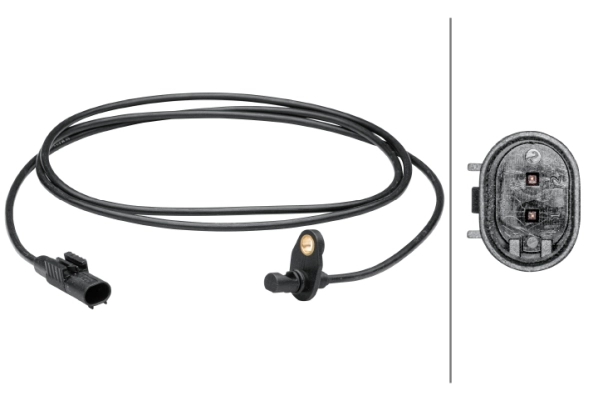 Датчик частота вращения колеса HELLA/BEHR/PAGID 6PU 012 679-591
