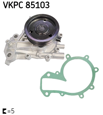 Водяной насос охлаждение двигателя SKF VKPC 85103