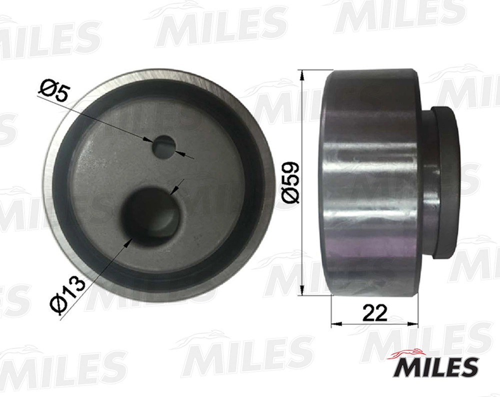 Натяжной ролик ремень грм MILES AG02039