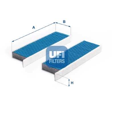 Фильтр воздух во внутренном пространстве argentium UFI 34.172.00