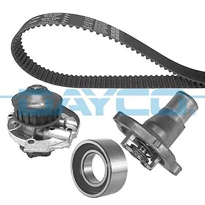 Водяной насос + комплект зубчатого ремня DAYCO KTBWP1840T1