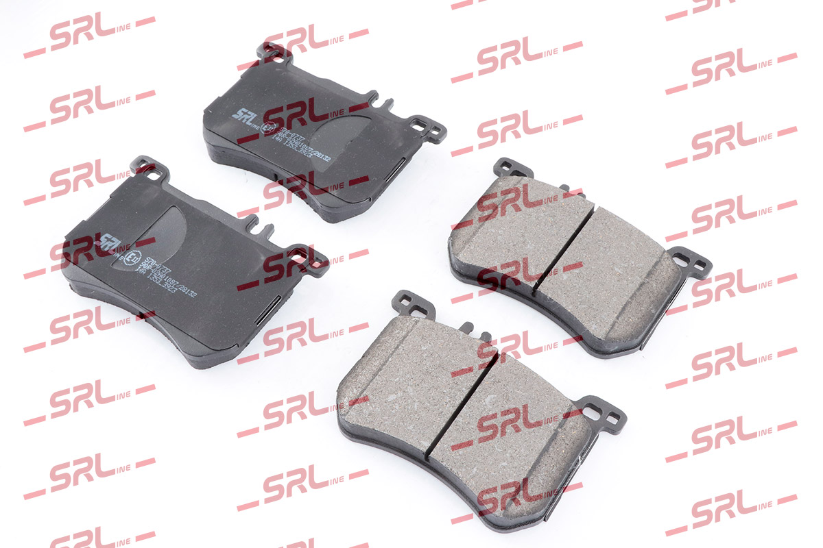 Комплект тормозных колодок дисковый тормоз SRLINE S70-0737