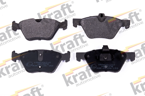 Комплект тормозных колодок дисковый тормоз KRAFT AUTOMOTIVE 6001210