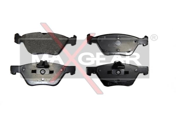 Комплект тормозных колодок дисковый тормоз MAXGEAR 19-0631