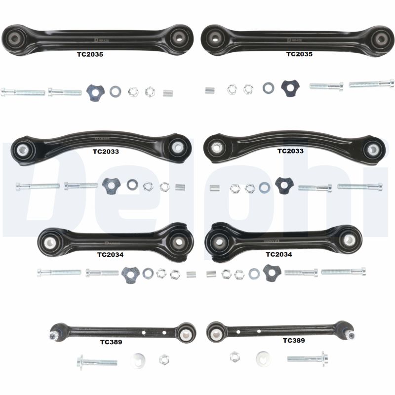 Ремкомплект поперечный рычаг подвески DELPHI TC1600KIT