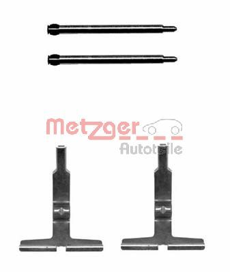 Комплектующие колодки дискового тормоза METZGER 109-1602