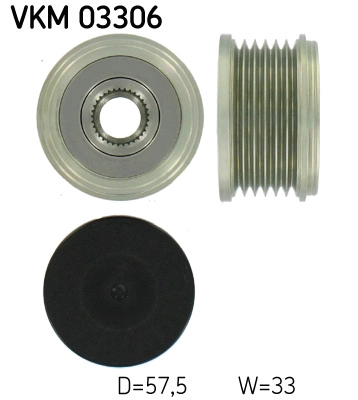 Механизм свободного хода генератора SKF VKM 03306
