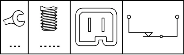 Выключатель фонаря сигнала торможения HELLA/BEHR/PAGID 6DD 008 622-171