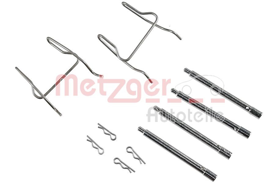 Комплектующие колодки дискового тормоза METZGER 109-1149