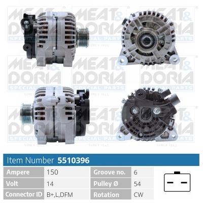 Генератор MEAT & DORIA 5510396