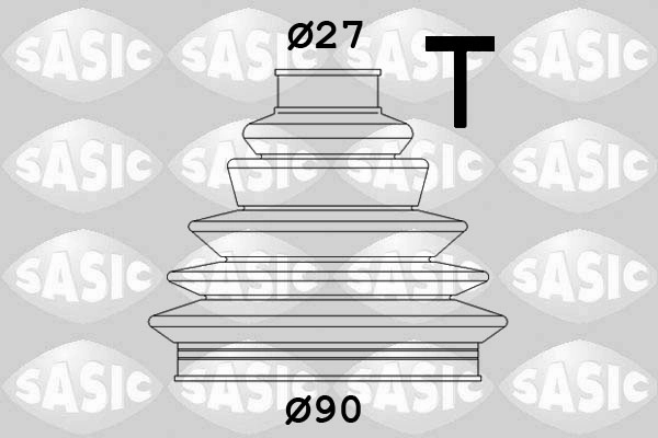 Комплект пыльника приводной вал SASIC 1906112