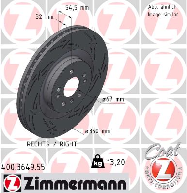 Тормозной диск black z