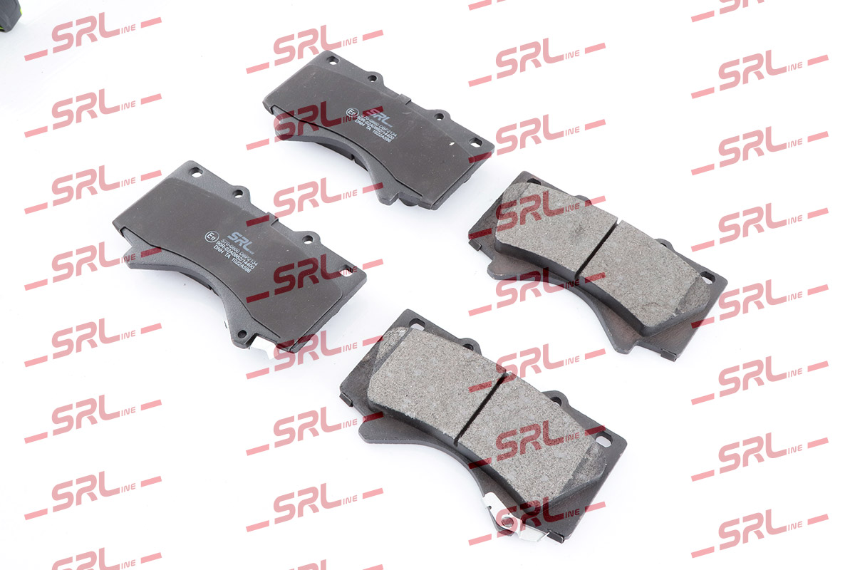 Комплект тормозных колодок дисковый тормоз SRLINE S70-0860