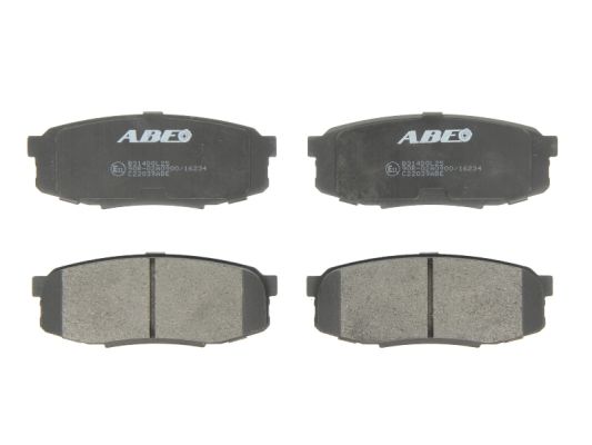 Комплект тормозных колодок дисковый тормоз ABE C22039ABE