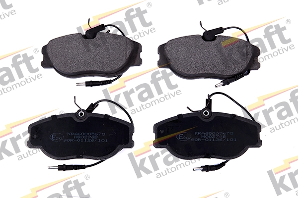 Комплект тормозных колодок дисковый тормоз KRAFT AUTOMOTIVE 6005670