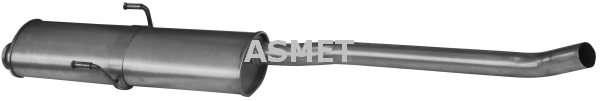 Средний глушитель выхлопных газов ASMET 09.066