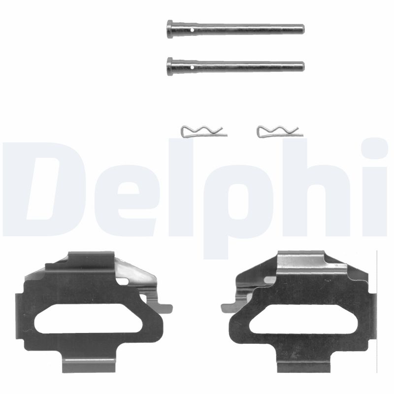 Комплектующие колодки дискового тормоза DELPHI LX0150