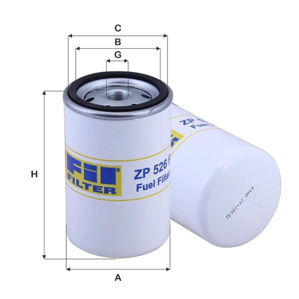 Топливный фильтр FIL FILTER ZP 526 F