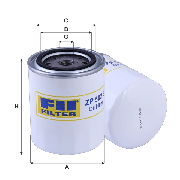 Масляный фильтр FIL FILTER ZP 502 B