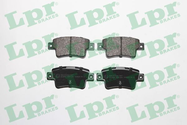 Комплект тормозных колодок дисковый тормоз LPR 05P1224