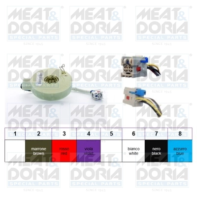 Датчик угла поворота MEAT & DORIA 93066