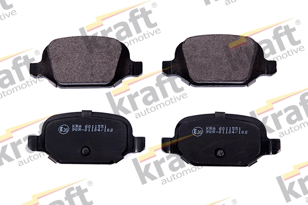 Комплект тормозных колодок дисковый тормоз KRAFT AUTOMOTIVE 6011551