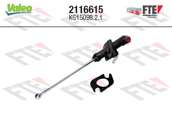 Главный цилиндр система сцепления fte clutch actuation VALEO 2116615