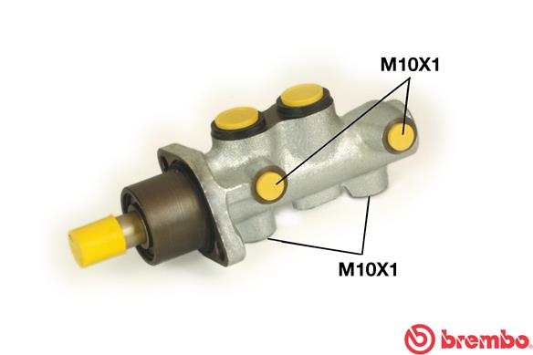 Главный тормозной цилиндр essential line BREMBO M 23 025