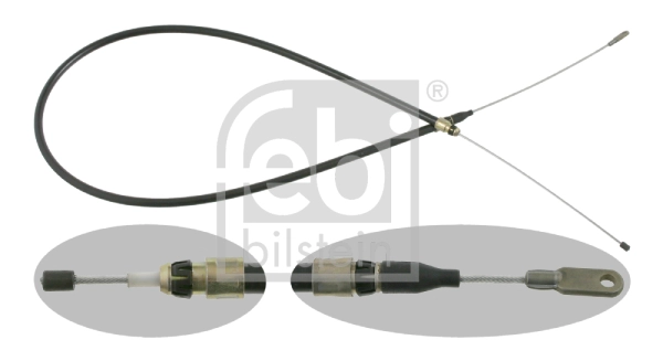 Тросик cтояночный тормоз FEBI BILSTEIN 12351
