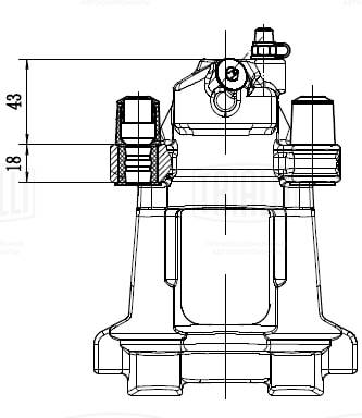 Тормозной суппорт TRIALLI CF 052270
