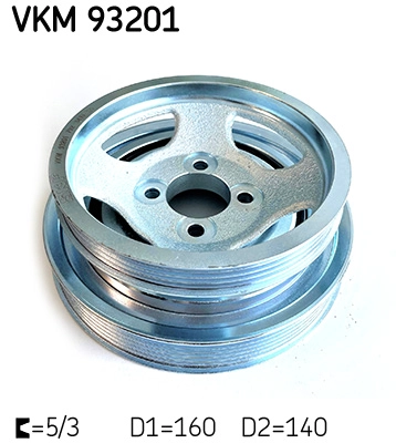 Ременный шкив коленчатый вал SKF VKM 93201