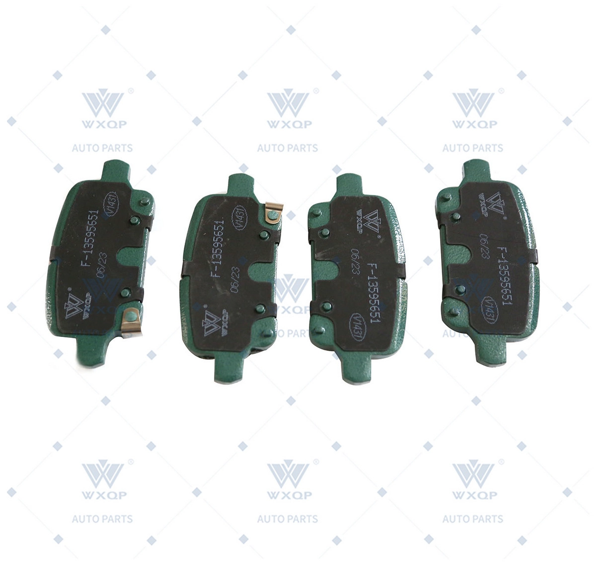 Комплект тормозных колодок дисковый тормоз WXQP 530167