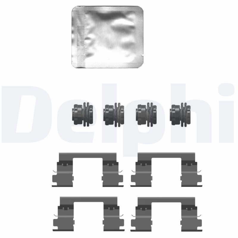 Комплектующие колодки дискового тормоза DELPHI LX0747