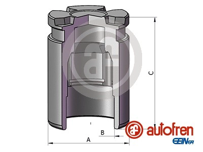 Поршень корпус скобы тормоза SEINSA D025698