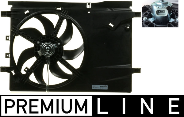 Вентилятор охлаждение двигателя behr premium line MAHLE/KNECHT CFF 424 000P