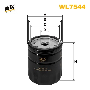Масляный фильтр WIX WL7544