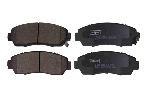 Комплект тормозных колодок дисковый тормоз MAXGEAR 19-2895