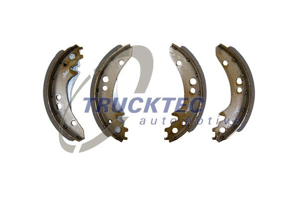 Комплект тормозных башмаков барабанные тормоза TRUCKTEC AUTOMOTIVE 02.35.502
